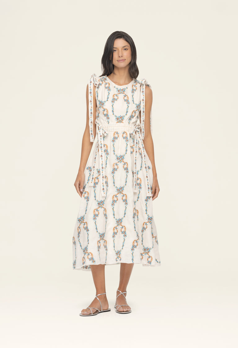 Guaguanco-Florero-Midi-Dress-15031 - 1