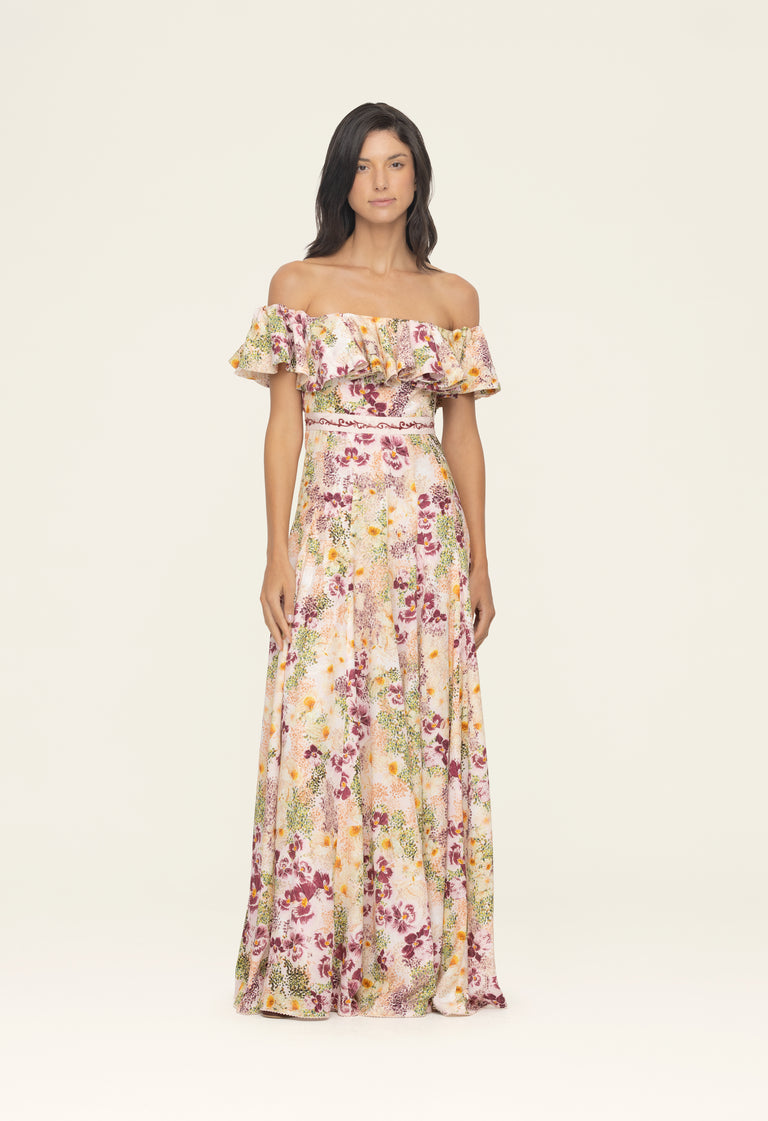 Oro-Florecer-Maxi-Dress-15004 - 1