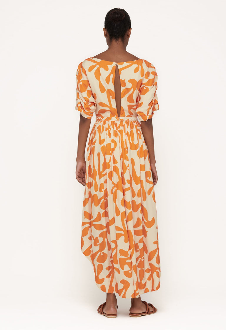 Aire-geometrico-Cotton-Maxi-Dress-11952 - 2