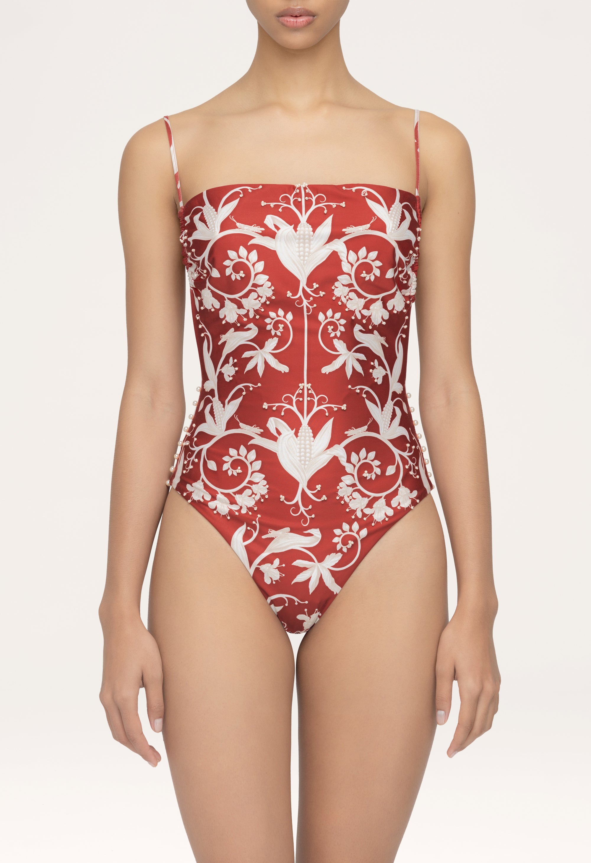 Ceramica Maiz Hand Embroidered One Piece Agua By Agua Bendita Agua By Agua Bendita Int 