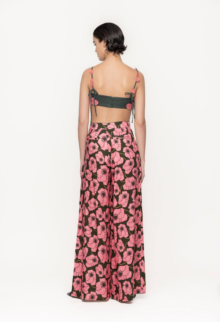 Pinon-Botanico-Rosa-Linen-Pants-11245 - 2